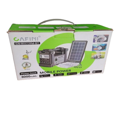 4-Bulb Solar Kit with Radio, Mp3, 5 in 1 Phone Charger (CN-R1177FM-BT)